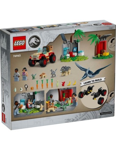 GIOCATTOLO PUBBLICIZZATO: vendita online JURASSIC WORLD 76963 CENTRO DI SOCCORSO DEI BABY DINOSAURI in offerta