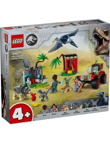 GIOCATTOLO PUBBLICIZZATO: vendita online JURASSIC WORLD 76963 CENTRO DI SOCCORSO DEI BABY DINOSAURI in offerta