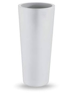 VASI E SOTTO VASI: vendita online VASO FIORIERA TONDO IN RESINA H.85 CM VECA in offerta 2