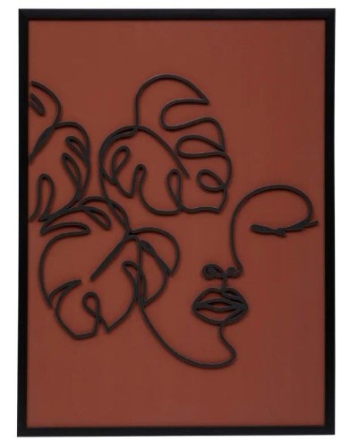 QUADRO TELA 195279 JULIE 70X50CM su Shop in Casa