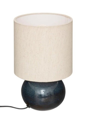 LAMPADA TAVOLO 195353C GAIA CERAMICA BLU 28CM