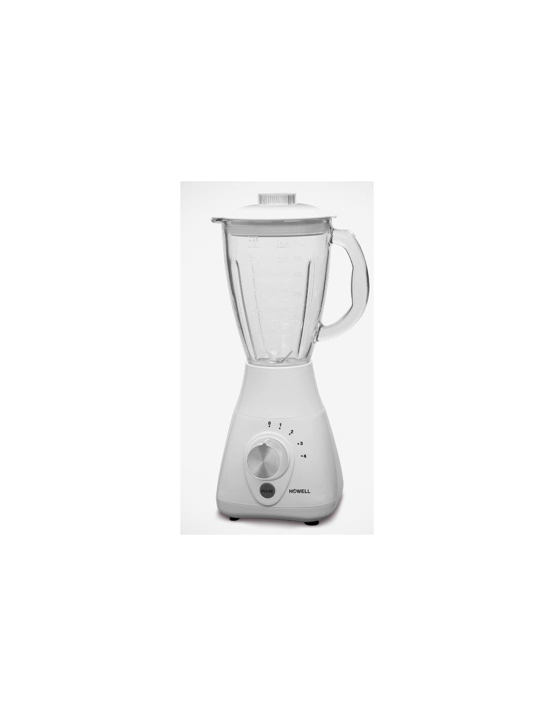 Howell Frullatore 600 W con Bicchiere in Vetro 1,5 Litri – shopincasa.it