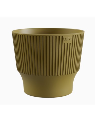 MINI VASO 15CM GOLDEN LIME