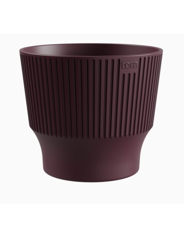 MINI VASO 20CM PLUM