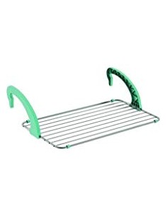 STENDI INOX: vendita online Stendibiancheria da balcone, 110 cm, 10 metri, acciaio verniciato, pieghevole, ST188 in offerta