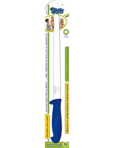 COLTELLO PER PROSCIUTTO 26 CM ACCIAIO INOX DE LUCA su Shop in Casa