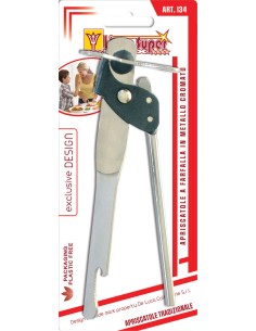 APRISCATOLE A FARFALLA IN ACCIAIO INOX DE LUCA su Shop in Casa