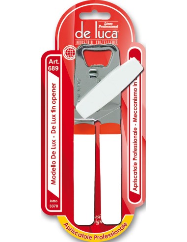 APRISCATOLE IN ACCIAIO INOX DE LUCA su Shop in Casa