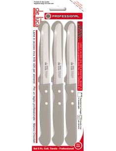 638-T CONF 6 COLTELLI TAVOLA TORTORA su Shop in Casa