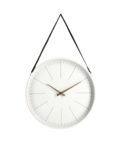 OROLOGIO PARETE 0182396 TIMELY 40CM BIANCO su Shop in Casa