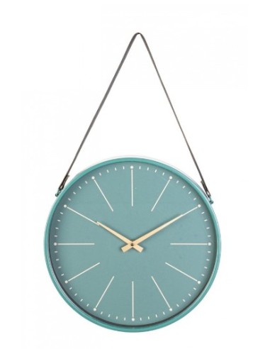 OROLOGIO PARETE 0182438 TIMELY 40CM VERDE su Shop in Casa
