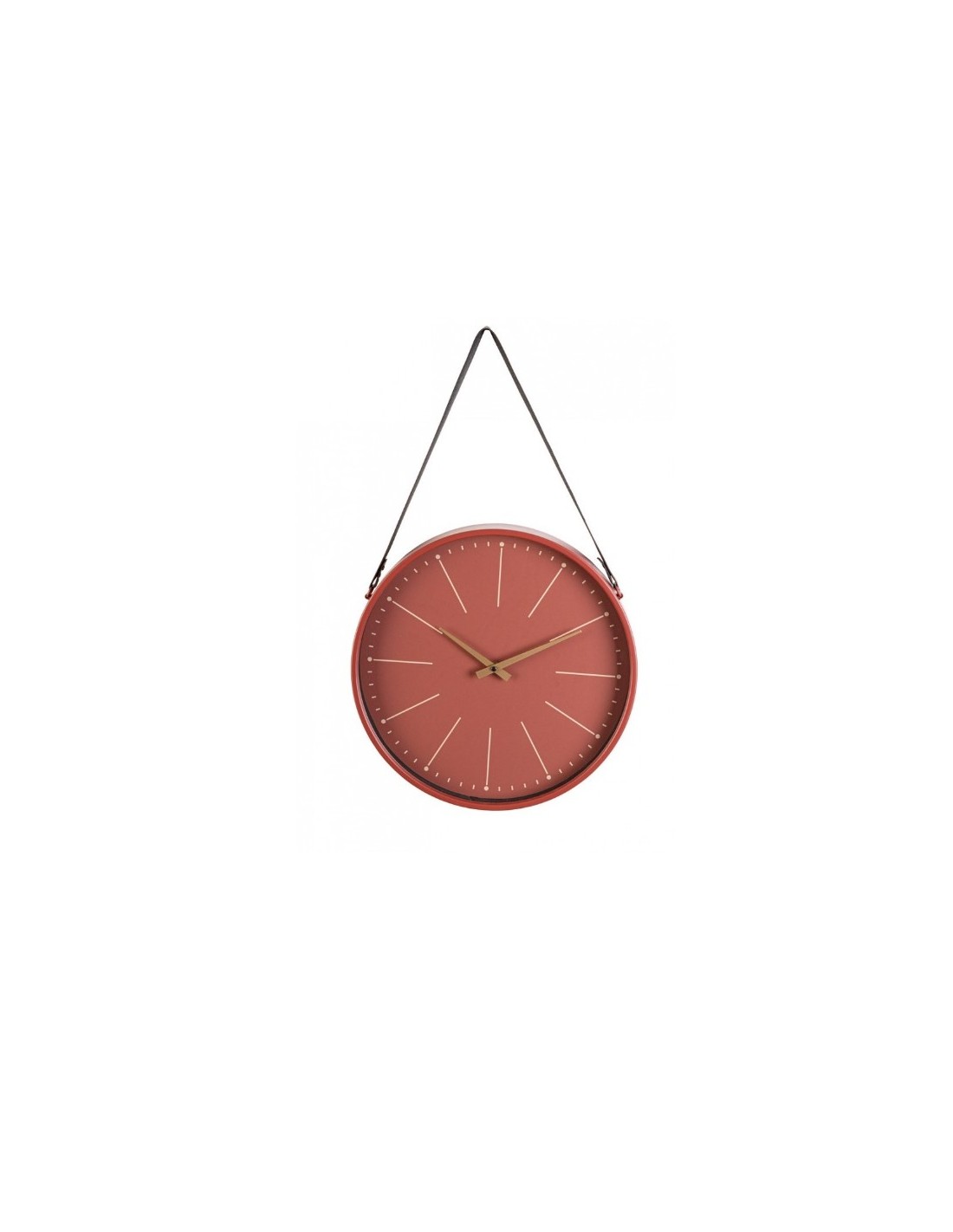 OROLOGIO PARETE 0182439 TIMELY 40CM MATTONE su Shop in Casa
