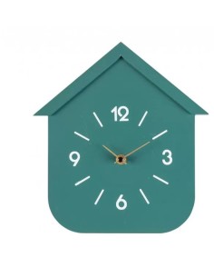 OROLOGIO PARETE 0182444 HOME VERDE CON PENDOLO 24X37,5CM su Shop in...