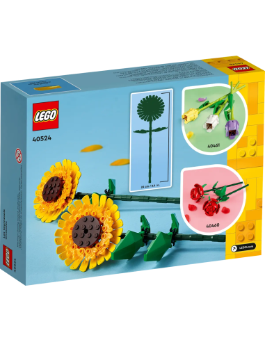 GIOCATTOLO PUBBLICIZZATO: vendita online LEGO Creator Girasoli, Fiori Finti da Costruire, Decorazioni per Casa o Cameretta, R...