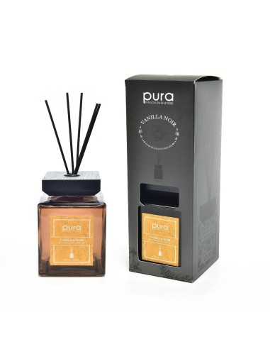 DIFFUSORE 02429 1LT VANILLA NOIR CON BACCHETTE su Shop in Casa