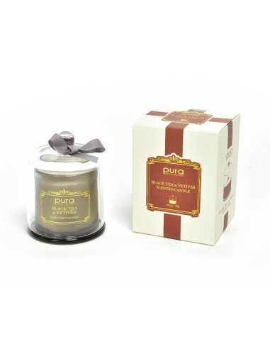 CANDELA 02856 BLACK TEA 150GR CAMPANA VETRO su Shop in Casa
