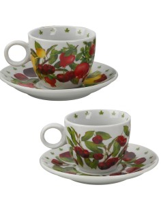 BERRY SET 6TZ CAFFE 25279 CON PIATTINO su Shop in Casa