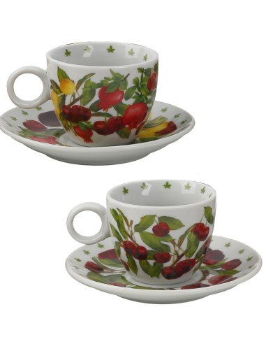 BERRY SET 6TZ CAFFE 25279 CON PIATTINO su Shop in Casa