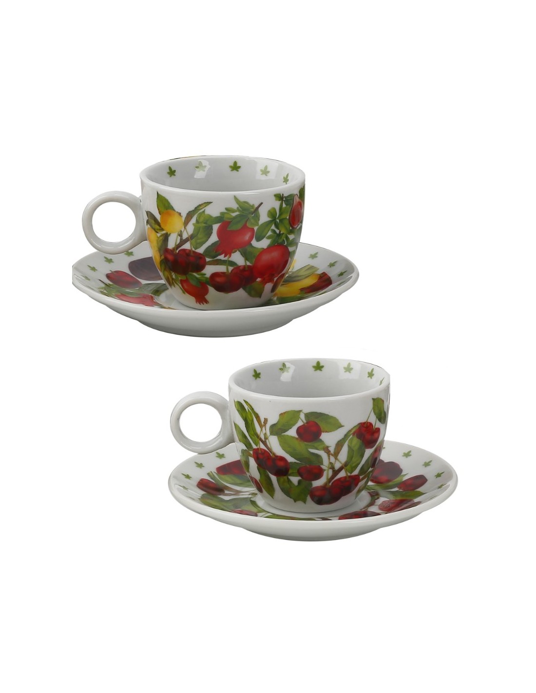 BERRY SET 6TZ CAFFE 25279 CON PIATTINO su Shop in Casa