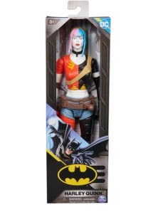 DC Comics, Harley Quinn da 30 cm, Supereroe Giocattolo Snodabile, P...