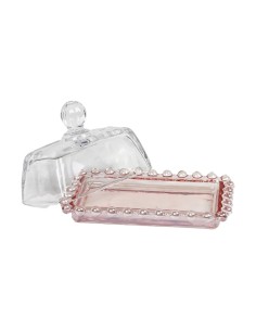 BURRIERA 137160 ROSA 14X9X8CM VETRO su Shop in Casa