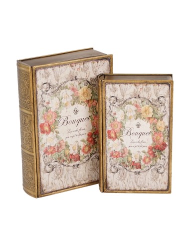 BOX LIBRO 137288 3 MIS BOUQUET METALLO su Shop in Casa