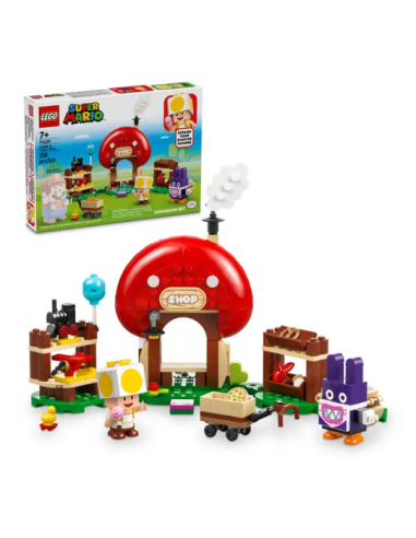 GIOCATTOLO PUBBLICIZZATO: vendita online SUPERMARIO 71429 SET ESPANSIONE RUBONIGLIO AL NEGOZIO DI TOAD in offerta