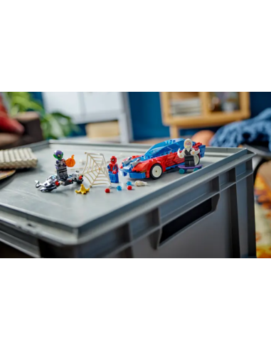 GIOCATTOLO PUBBLICIZZATO: vendita online SPIDERMAN 76279 AUTO DI SPIDERMAN E GOBLIN in offerta