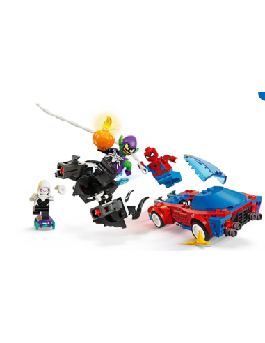 GIOCATTOLO PUBBLICIZZATO: vendita online SPIDERMAN 76279 AUTO DI SPIDERMAN E GOBLIN in offerta