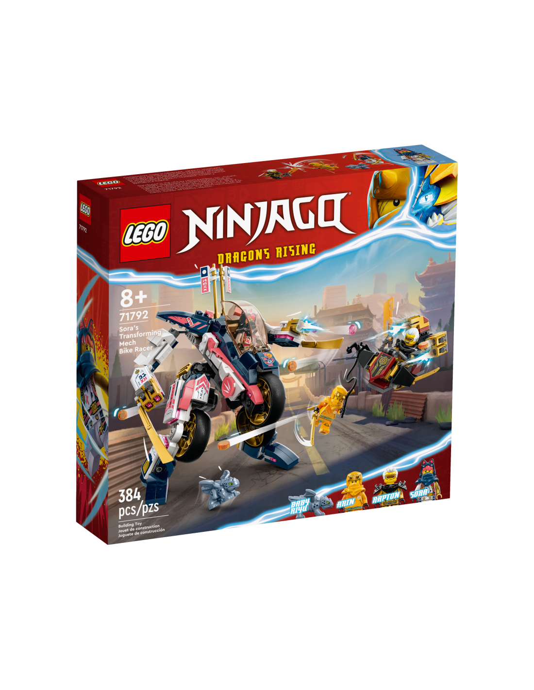 Home: vendita online NINJAGO 71792 MOTO-MECH TRANSFORMER DI SORA in offerta
