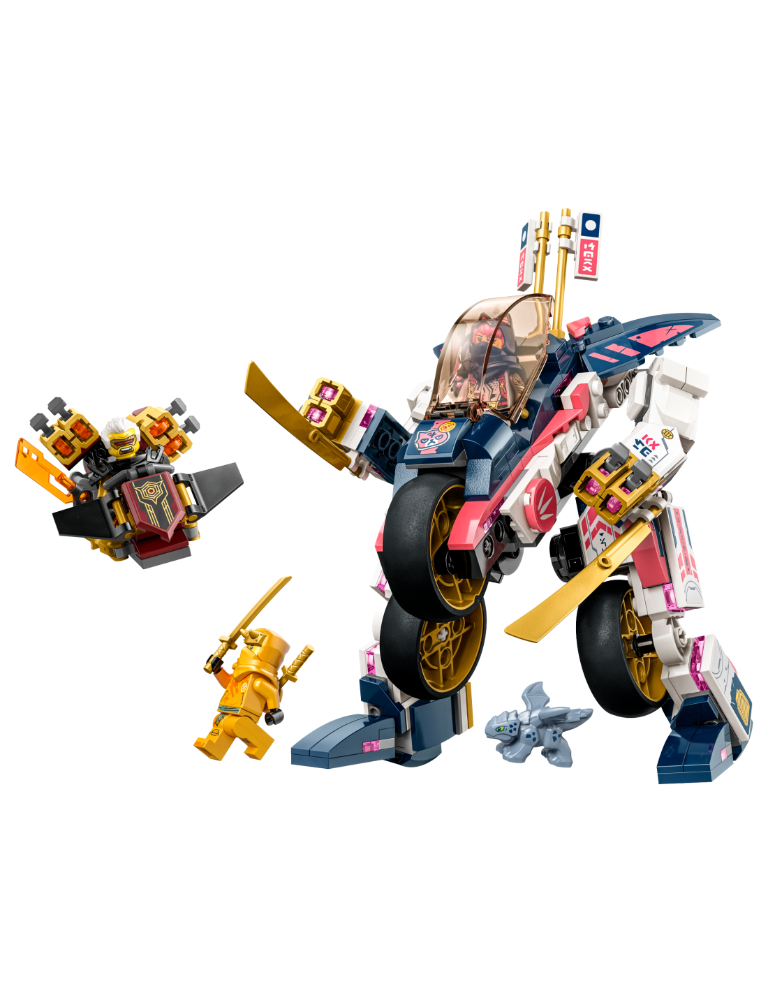 Home: vendita online NINJAGO 71792 MOTO-MECH TRANSFORMER DI SORA in offerta