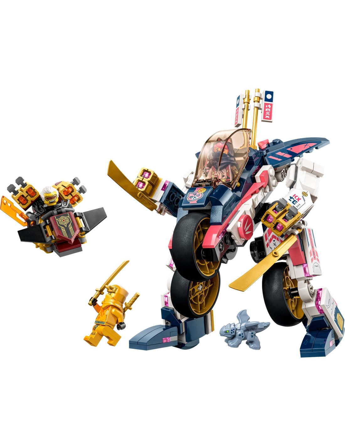 Home: vendita online NINJAGO 71792 MOTO-MECH TRANSFORMER DI SORA in offerta