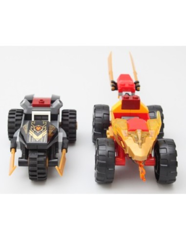 GIOCATTOLO PUBBLICIZZATO: vendita online NINJAGO 71789 BATTAGLIA SU AUTO E MOTO DI KAI E RAS in offerta