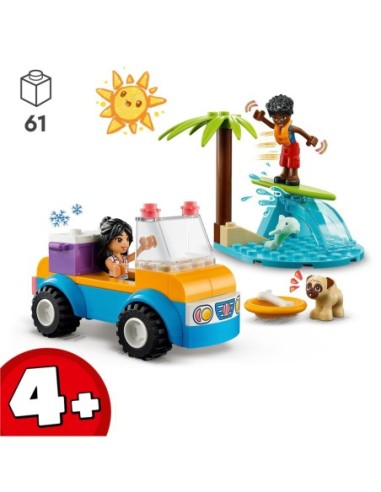 GIOCATTOLO PUBBLICIZZATO: vendita online FRIENDS 41725 DIVERTIMENTO SUL BEACH BUGGY in offerta