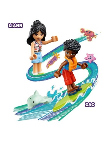 GIOCATTOLO PUBBLICIZZATO: vendita online FRIENDS 41725 DIVERTIMENTO SUL BEACH BUGGY in offerta