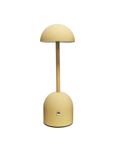 LAMPADA GIALLA TONDA TOUCH METALLO su Shop in Casa