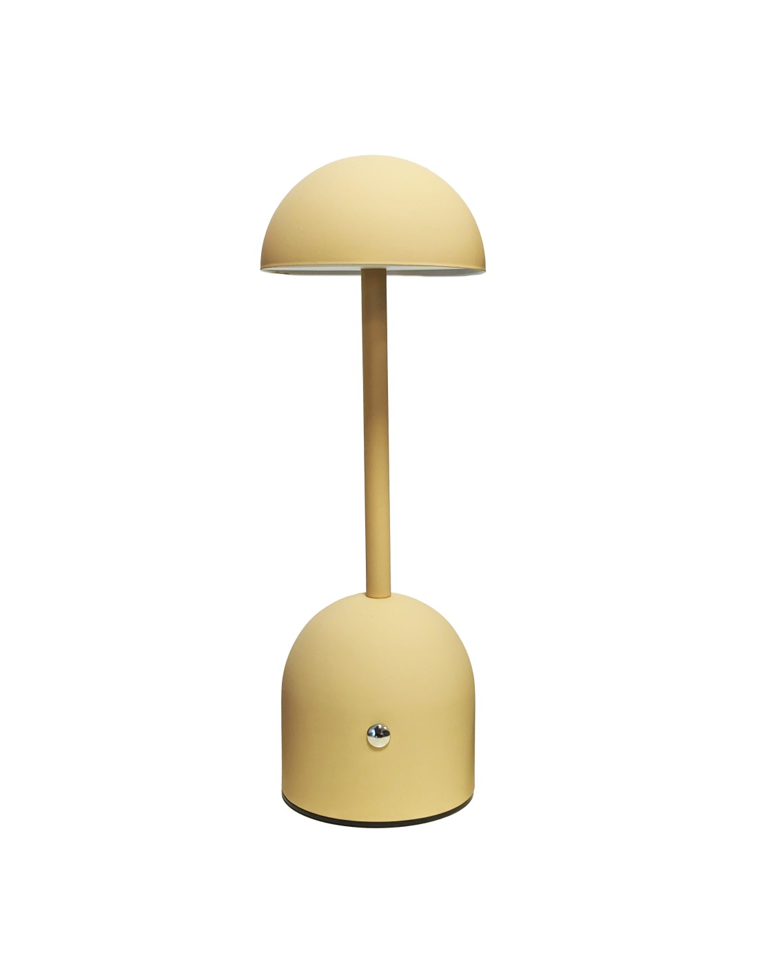 LAMPADA GIALLA TONDA TOUCH METALLO su Shop in Casa