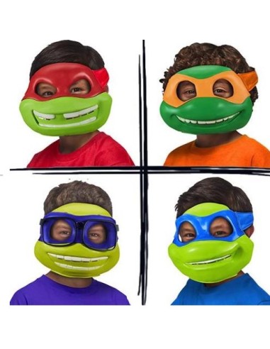 NINJA TURTLES TU825000 MASCHERE ASSORTITE