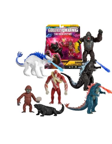 GODZILLAXKONG MN303000 PERSONAGGI BASE ASSORTITI