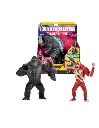 GODZILLAXKONG MN305000 PERSONAGGI DELUXE ASSORTITI su Shop in Casa
