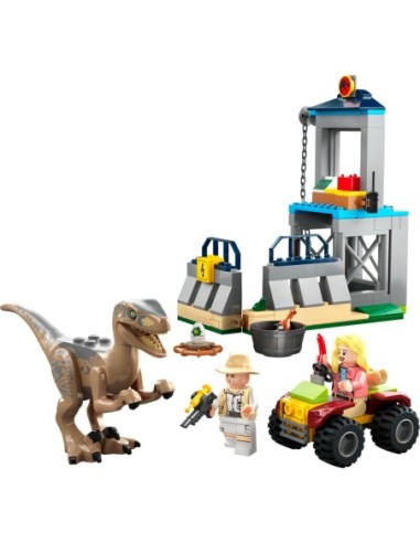 GIOCATTOLO PUBBLICIZZATO: vendita online JURASSIC PARK 76957 LA FUGA DEL VELOCIRAPTOR in offerta