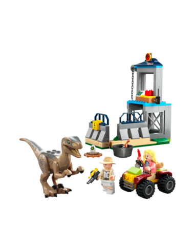 GIOCATTOLO PUBBLICIZZATO: vendita online JURASSIC PARK 76957 LA FUGA DEL VELOCIRAPTOR in offerta