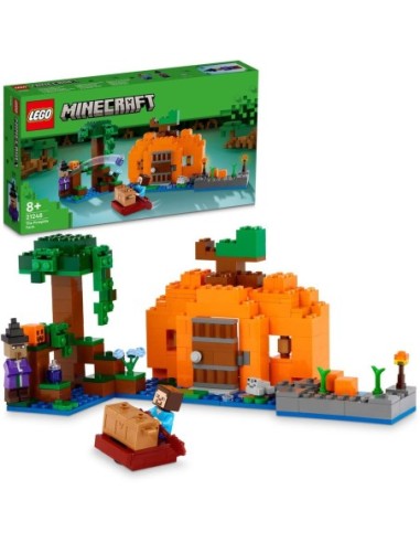 GIOCATTOLO PUBBLICIZZATO: vendita online MINECRAFT 21248 LA FATTORIA DELLE ZUCCHE in offerta