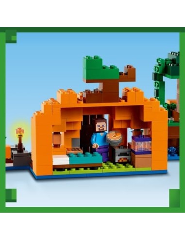 GIOCATTOLO PUBBLICIZZATO: vendita online MINECRAFT 21248 LA FATTORIA DELLE ZUCCHE in offerta