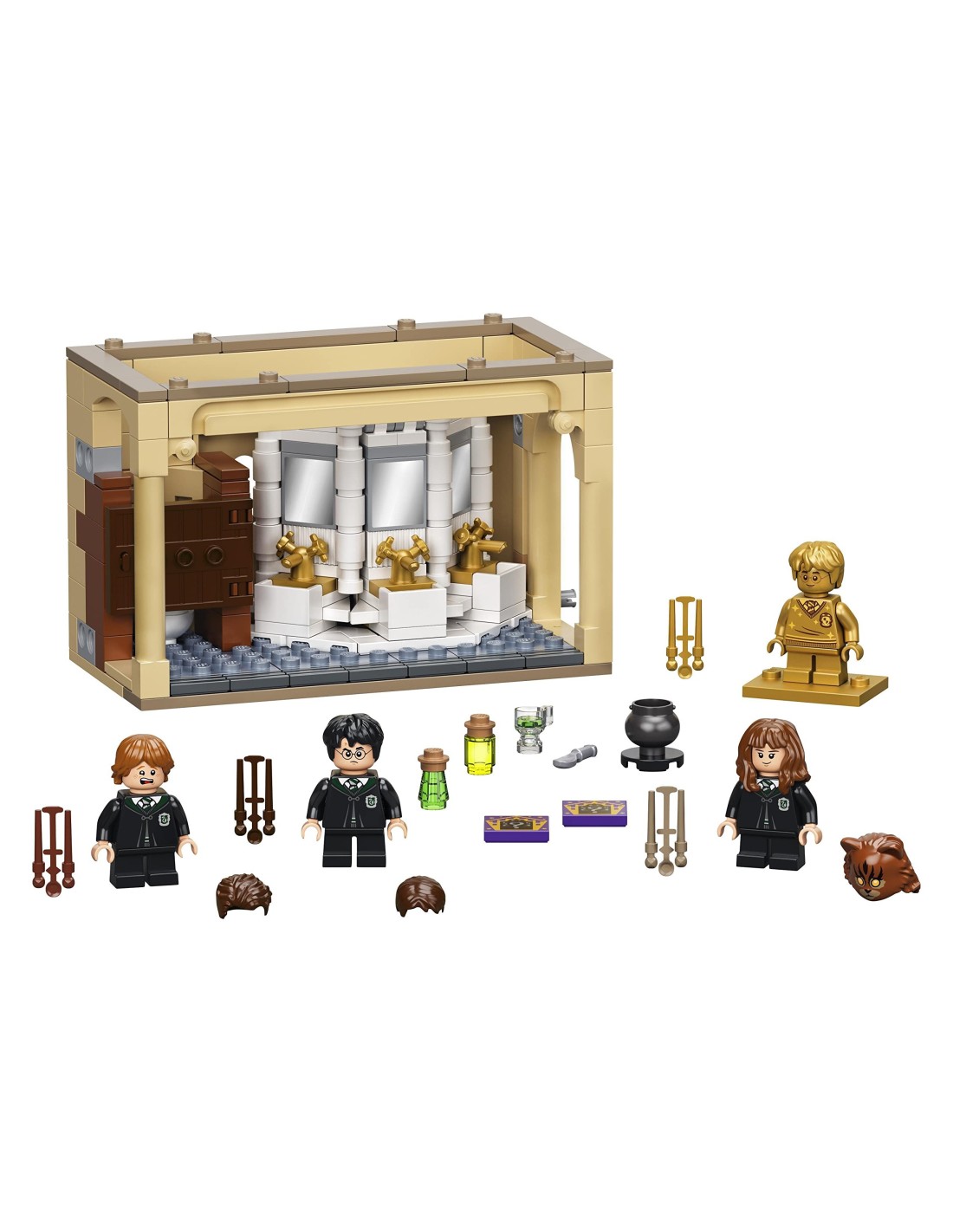 GIOCATTOLO PUBBLICIZZATO: vendita online LEGO 76388 Harry Potter Visita al Villaggio Di Hogsmeade, 2 case giocattolo, 6 minif...