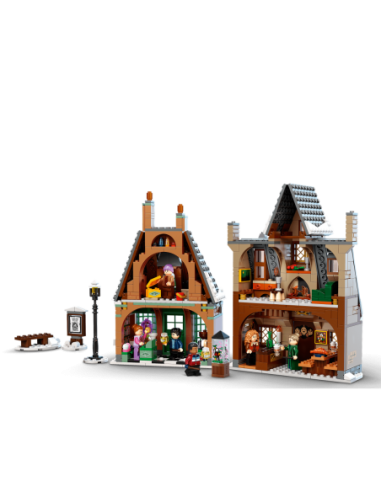 GIOCATTOLO PUBBLICIZZATO: vendita online LEGO 76388 Harry Potter Visita al Villaggio Di Hogsmeade, 2 case giocattolo, 6 minif...
