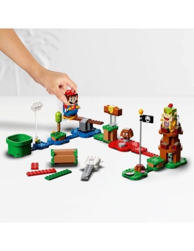 GIOCATTOLO PUBBLICIZZATO: vendita online SUPERMARIO 71408 CASTELLO DI PEACH SET ESPANSIONE in offerta