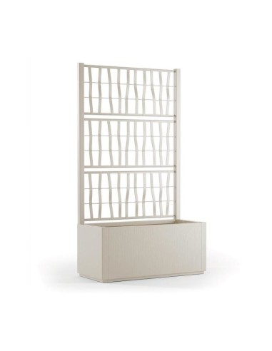 FIORIERA ETHICA 68600 80CM GESSO CON SPALLIERA su Shop in Casa