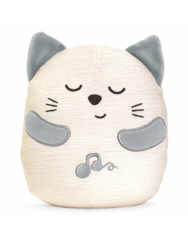 Chicco Pupazzo Gattino Dolce Fusa - Peluche Interattivo con Musica e Vibrazione | Shopincasa