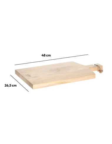 TAGLIERE 146458 LEGNO 48X26CM su Shop in Casa